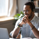 person at computer