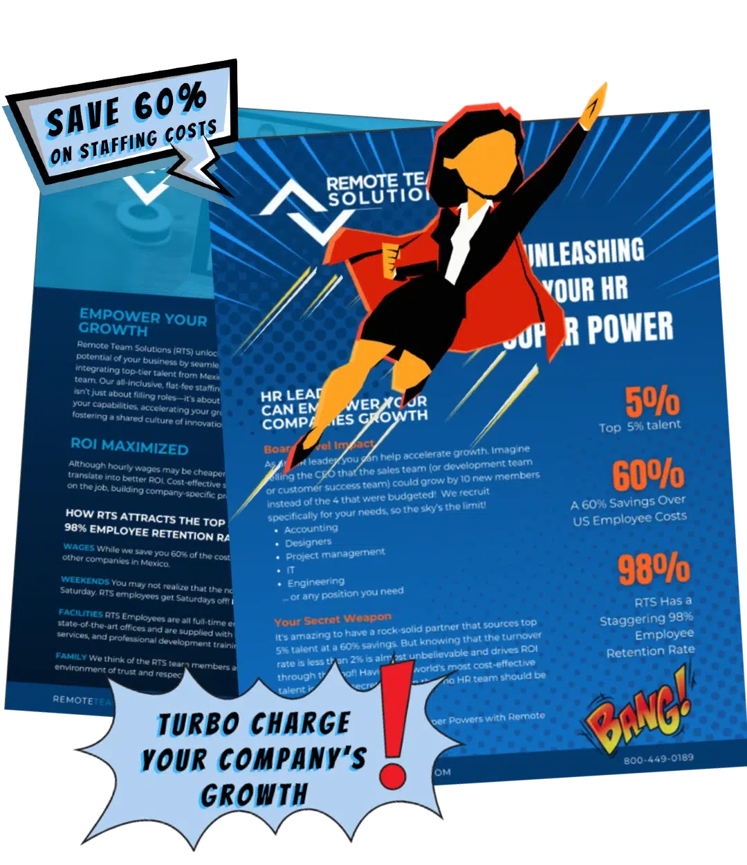 Landing Page main image Unleashing your HR Super Power | Empower your growth