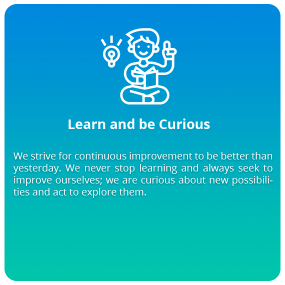Core Value: Learn and be Corious