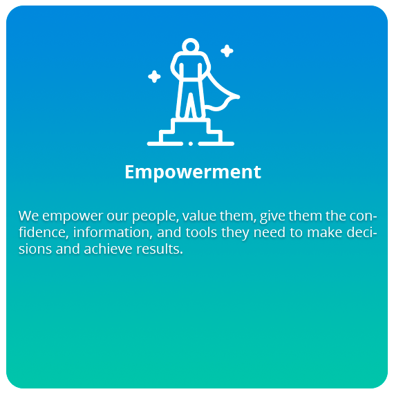 Core Value: Empowerment