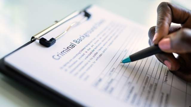 reference and background checks