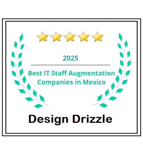 Best IT Staff Augmentation Companies in Mexico - Award - Design Drizzle
