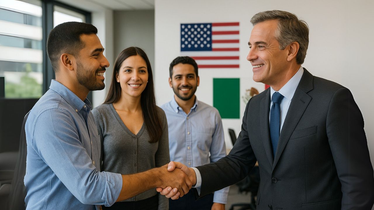 U.S. business leader meets nearshore customer support team